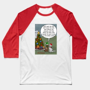 Dog Days of Christmas Baseball T-Shirt